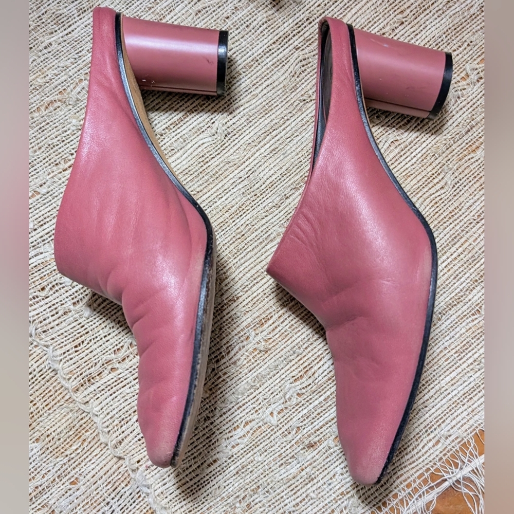 Gray Matters Micol Mule in Rose Pink